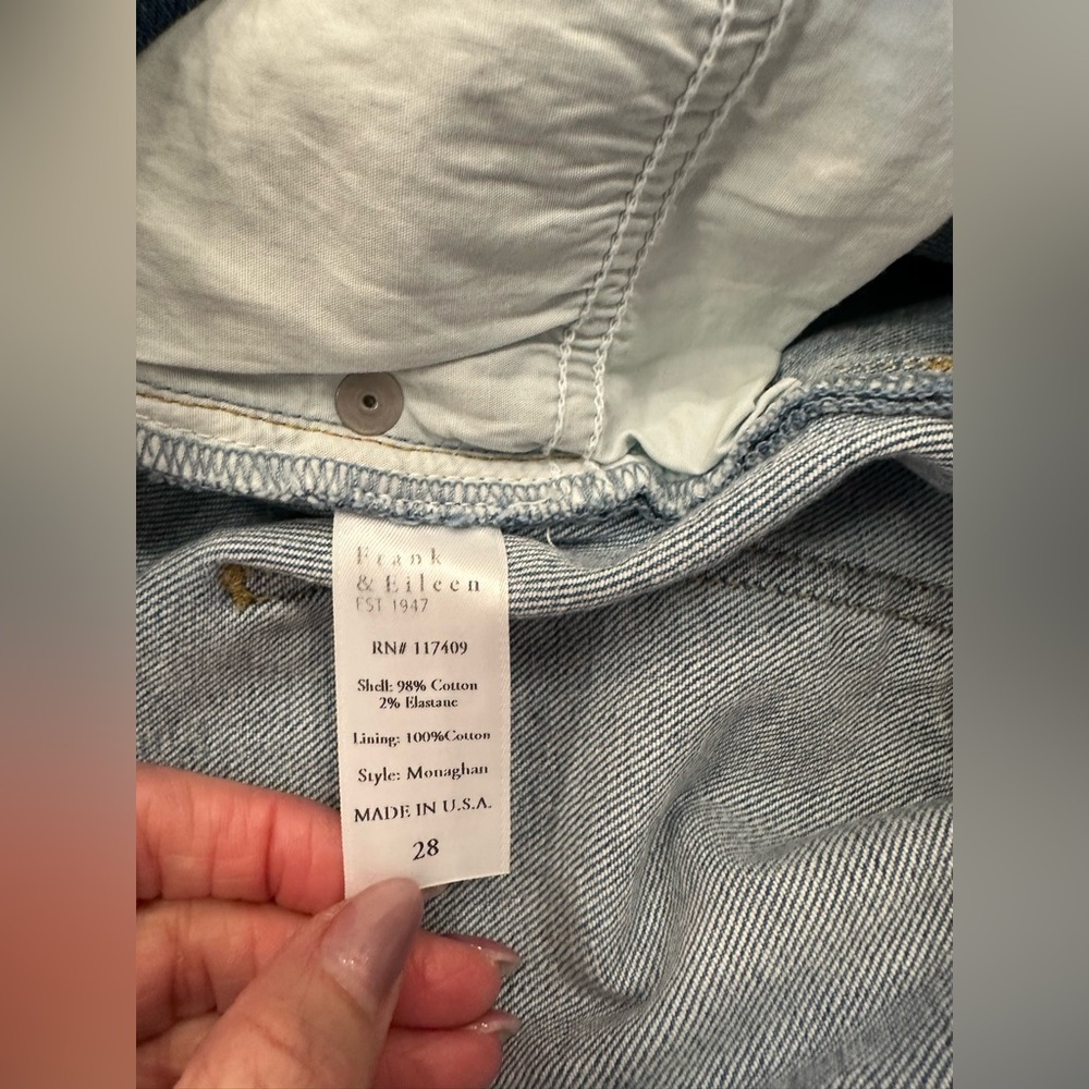 Frank & Eileen Monaghan High-Rise Mom Jean – Size 28 (1987 Wash, NWOT) - Picture 8 of 9